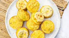 Ham, Cheddar, and Green Chile Egg Bites