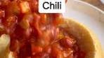 Have you had chili in a bread bowl? So good! Just scoop out ...