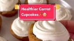 Healthier Carrot Cupcakes🥕🧁 #carrotcupcakes #carrotmuffins ...