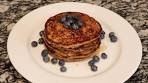 Healthy Blueberry Banana Oat PANCAKES Recipe!
