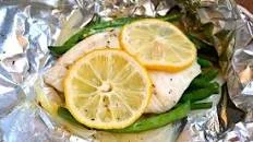 Healthy Lemon Vegetable Fish Packets to Grill or Bake (Foil or Parchment)