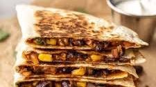 Hearty Black Bean Quesadillas
