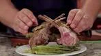 Herb and Cornmeal Crusted Rack of Lamb