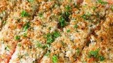 Herb Crusted Baked Salmon