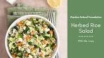Herbed Rice Salad with Ms. Lucy