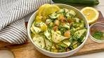 Herby Zucchini Ribbon Salad Recipe