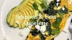 Here’s a recipe for a spinach & feta omelette 💚 - 1/2 tbsp ...