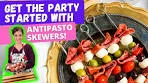 Here's How to Make Antipasto Skewers! Easy Italian Appetizer ...