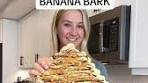 High Protein Banana Bark Recipe
