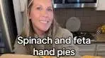 High Protein Spinach and Feta Hand Pies Recipe