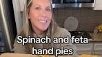 High Protein Spinach and Feta Hand Pies Recipe