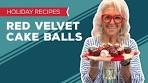 Holiday Cooking & Baking Recipes: Red Velvet Cake Balls ...