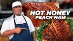 Holiday Worthy! Hot Honey Peach Ham Recipe That Steals ...