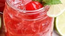 Homemade Cherry Limeade