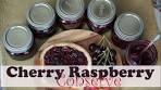 Homemade Cherry Raspberry Conserve Canning Recipe