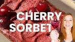 Homemade Cherry Sorbet Recipe | Easy 3-Ingredient Frozen ...