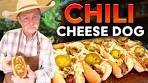 Homemade Chili Cheese Dogs with Real Cowboy Chili