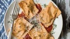 Homemade Chorizo & Cheese Ravioli recipe