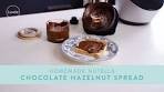Homemade Nutella Chocolate Hazelnut Spread