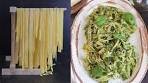 Homemade Pasta with Pesto