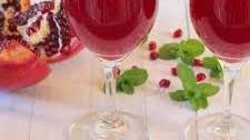 Homemade Pomegranate juice
