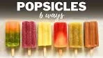 HOMEMADE POPSICLES » How to Make Healthy Popsicles ...
