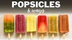 HOMEMADE POPSICLES » How to Make Healthy Popsicles ...