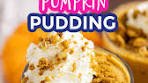 Homemade Pumpkin Pudding is a creamy fall dessert made ...