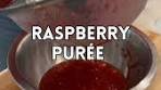 Homemade Raspberry Purée in Minutes! Want to elevate your ...