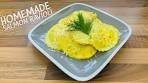 Homemade Salmon Ravioli | How to make Salmon Ravioli ...