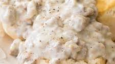 Homemade Sausage Gravy Recipe