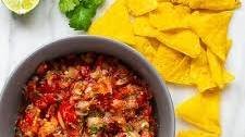 Homemade Spicy Tomato Salsa