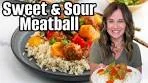 Homemade Sweet and Sour Meatballs | Fast Dinner