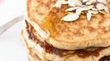 Honey Almond Crunch Pancakes