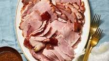 Honey-and-Balsamic–Glazed Ham