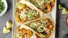 Honey Chipotle Shrimp Tacos