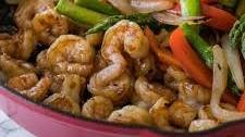 Honey Garlic Shrimp Stir Fry