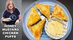 HONEY MUSTARD CHICKEN PUFFS, A Puff Pastry Savory ...