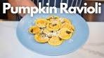 How Pumpkin Ravioli with Sage Sauce Became an Italian ...