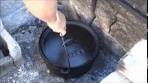 How to Bake Cornbread on a Campfire Dutch Oven ...