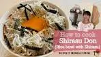 How to cook Shirasu Don (rice bowl with shirasu fish しらす丼 ...