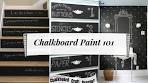 How To Decorate With Chalkboard Paint | Easy DIY Ideas