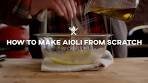 How to Make Aioli from Scratch | Tips & Techniques by All ...