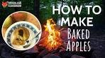 How To Make Baked Apples (Campfire Cooking)