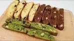 How To Make Biscotti simple | Matcha biscotti | Chocolate ...