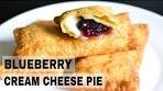 How to Make Blueberry Cream Cheese Pie | Blueberry Cream ...