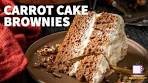 How To Make Carrot Cake Brownies