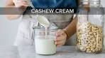 HOW TO MAKE CASHEW CREAM | dairy-free, vegan cashew ...