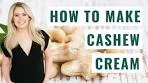 How to Make Cashew Cream! {Replaces Cream in Recipes}