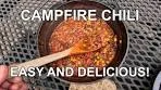 How To Make Chili Over The Campfire